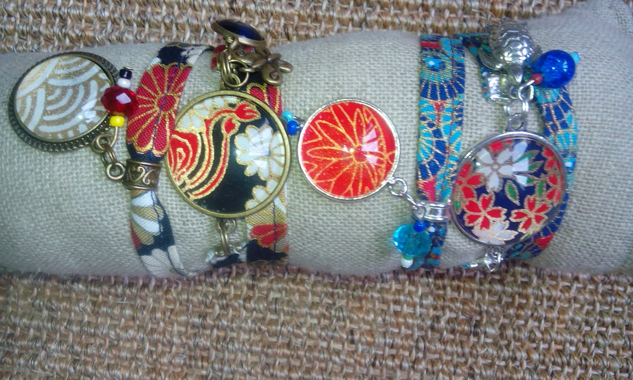 Bracelets Japoni, L'Atelier de l'Abat-Jour, Amboise